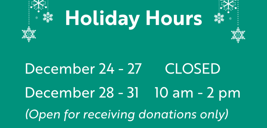 Holiday Hours 2022